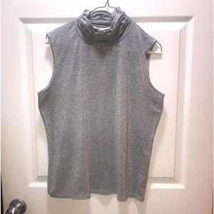 Jillian Nicole ruched neck mock turtleneck